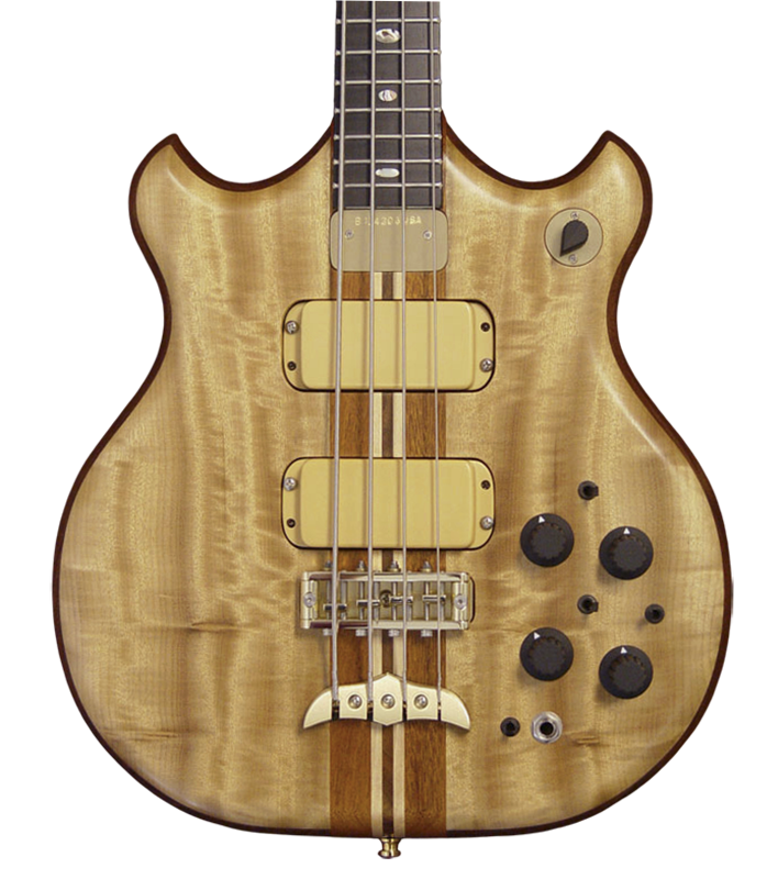 Stanley Clarke Brown Bass in Myrtle with butterscotch pickups