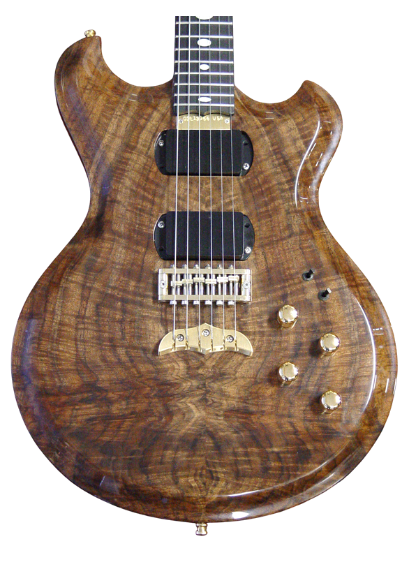 Skylark guitar in Superb Walnut