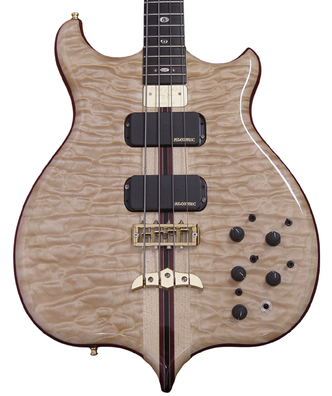 Mark King Deluxe in 5A Quilted Maple