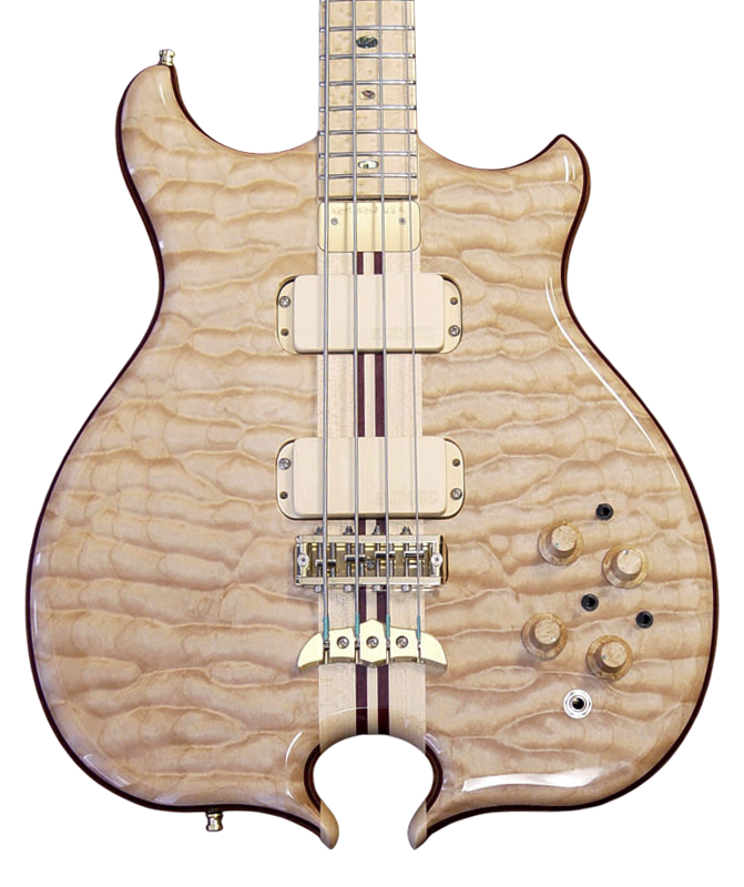 Mark King Deluxe in 5A Quilted Maple