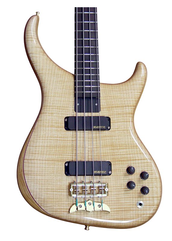 Orion bass in Flame Maple