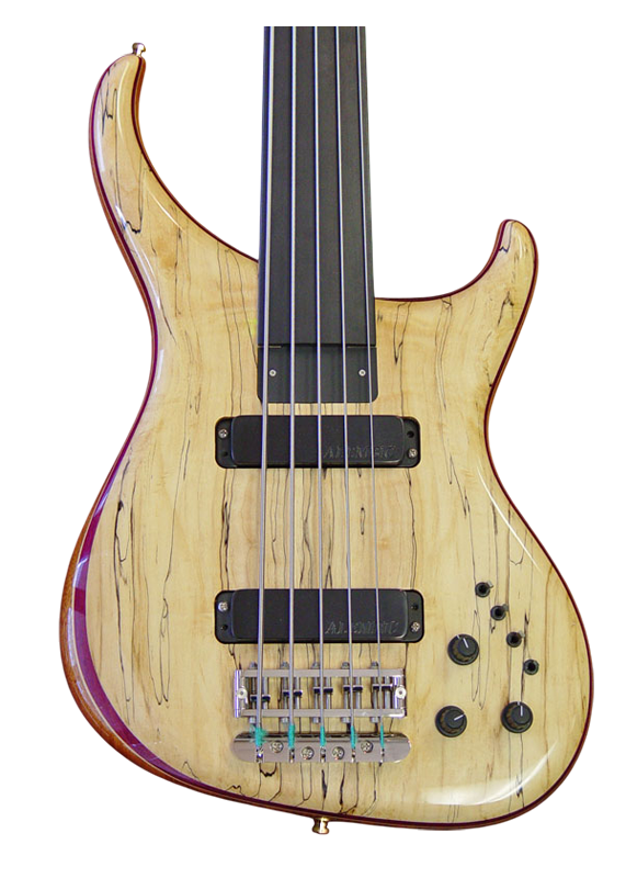 Orion bass in Spalted Maple
