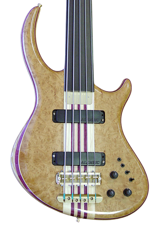 Rogue bass in Burl Madrone