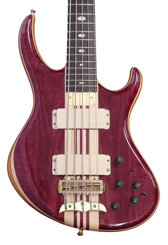 Rogue bass in Purpleheart