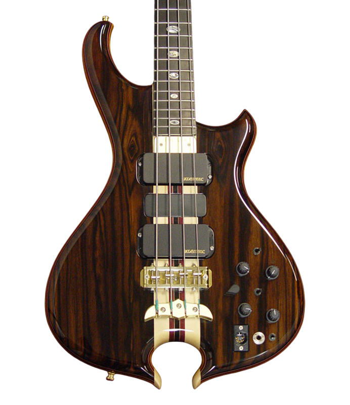 Series I bass in Macassar Ebony