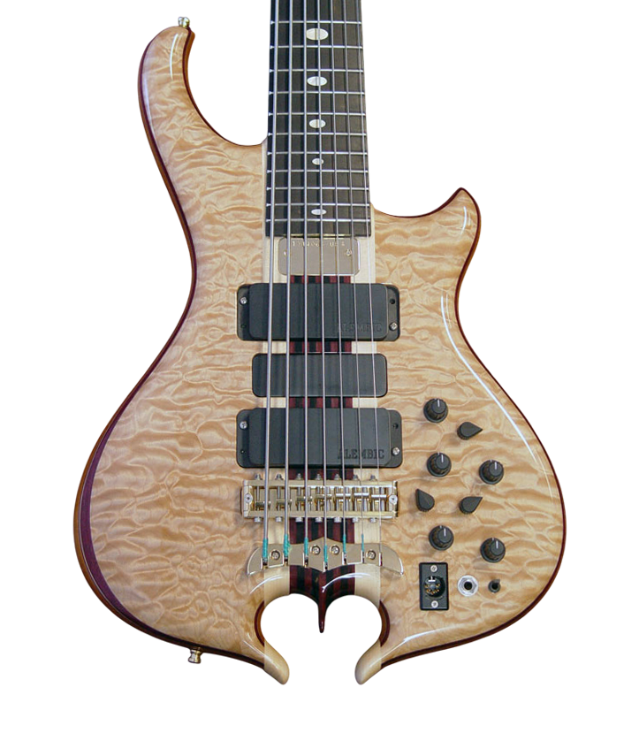 Series II bass in 5A Quilted Maple