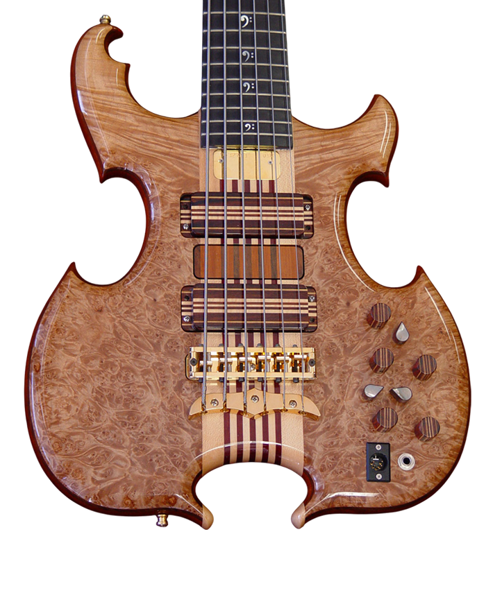 Series II bass in Burl Maple