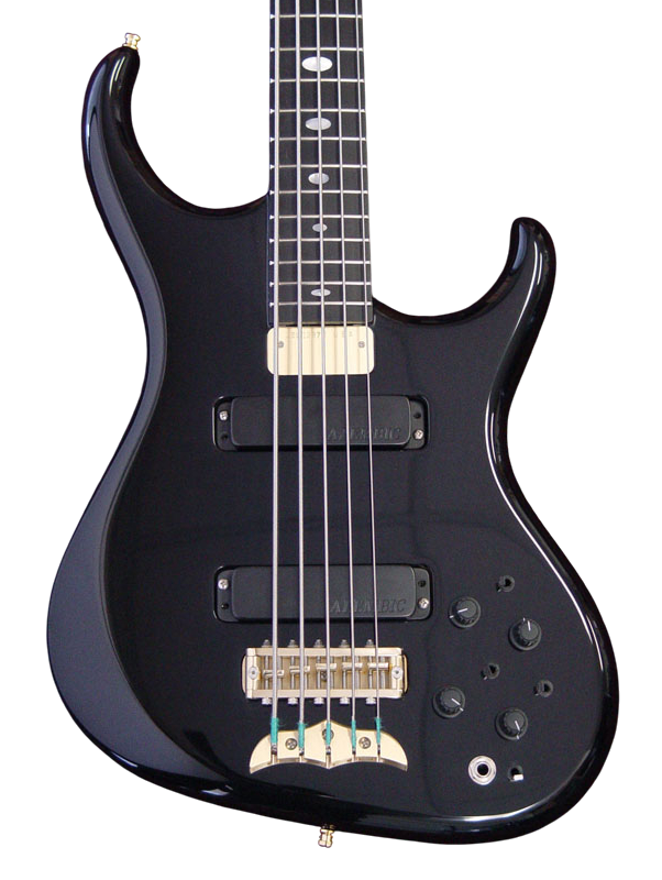 Europa bass in Jet Black