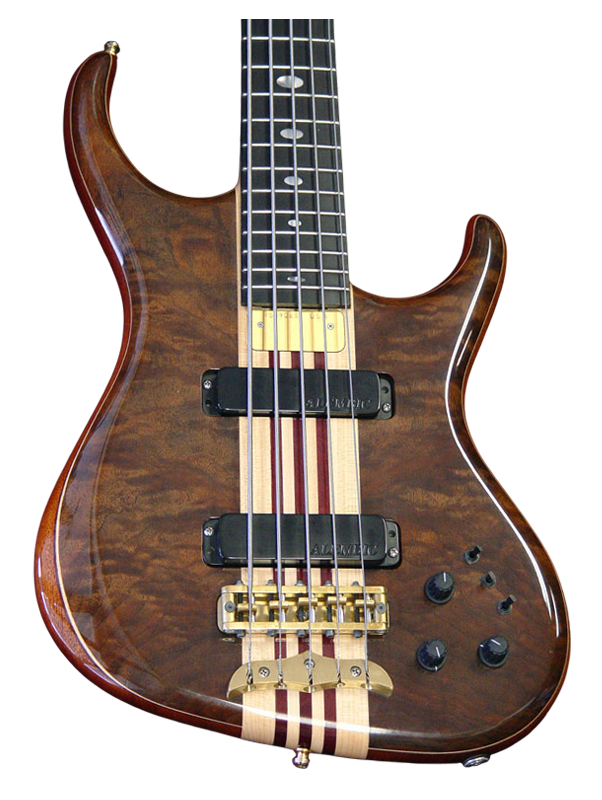 Europa bass in California Walnut