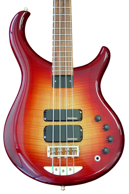 Excel bass in Cherry Sunburst