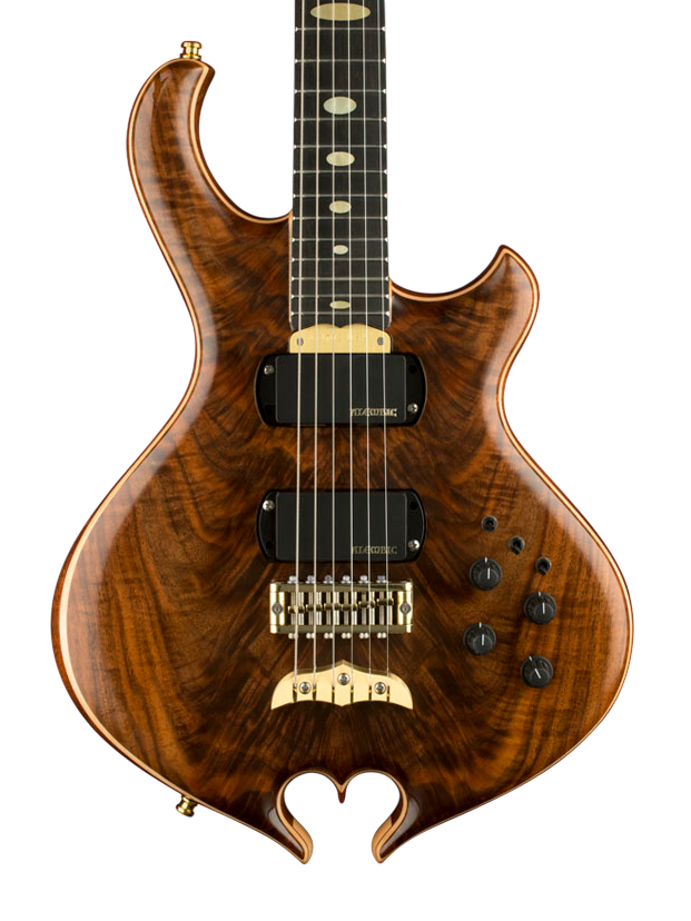 Darling in Feather Crotch Walnut