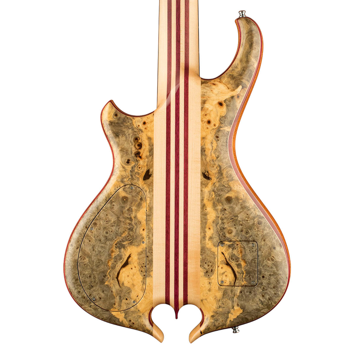 Signature Deluxe with Buckeye Burl back and wooden covers