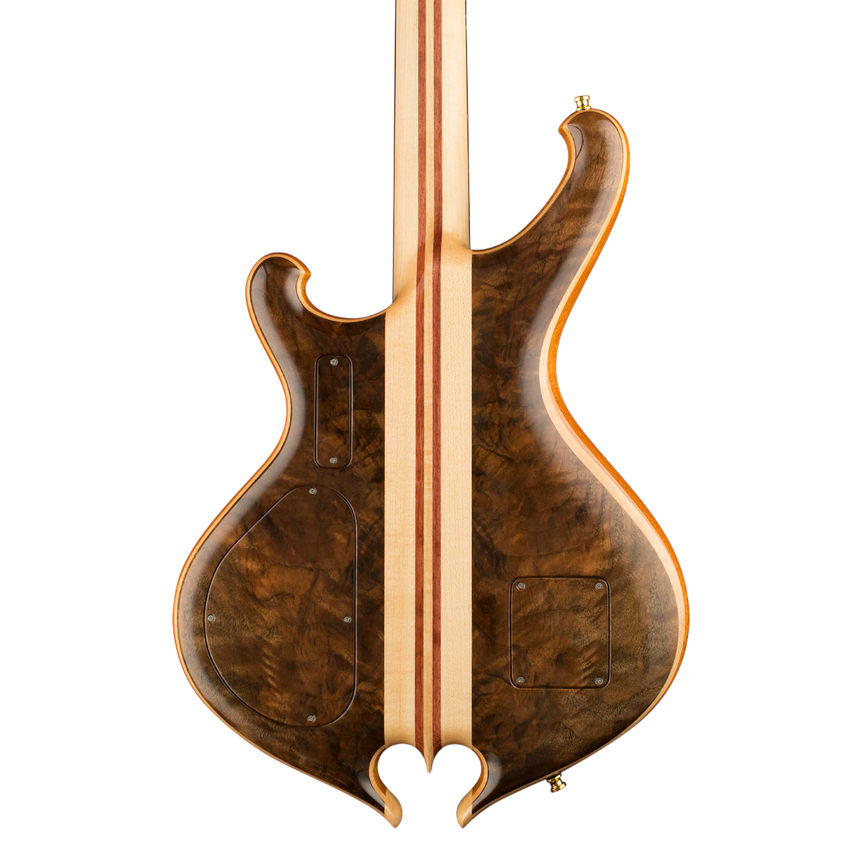 Custom Darling with Walnut back and wooden covers