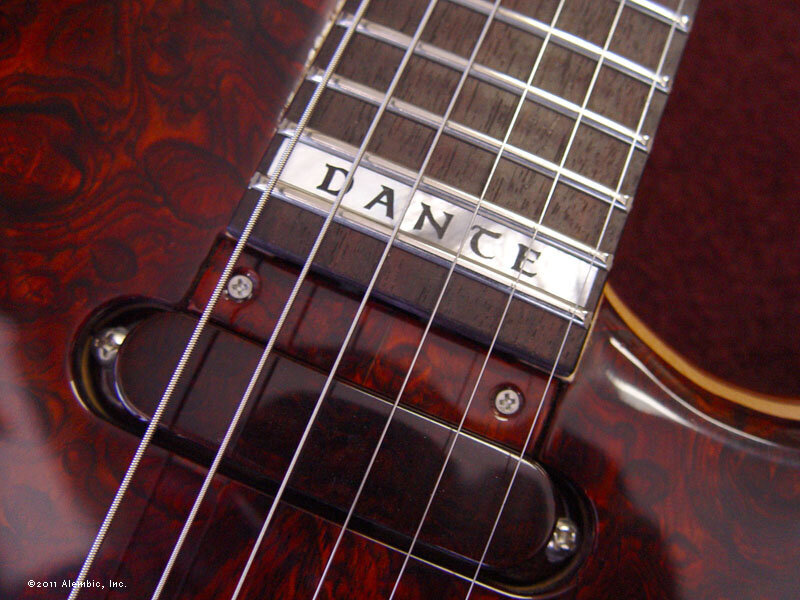 Dante nameplate inlay