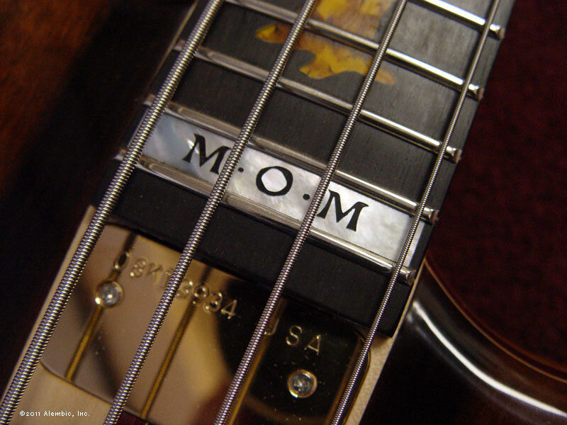 MOM nameplate inlay
