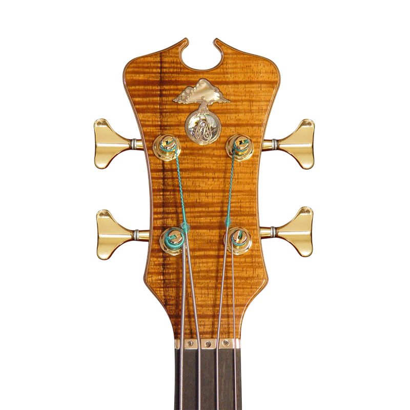 Omega 4 headstock with bevel