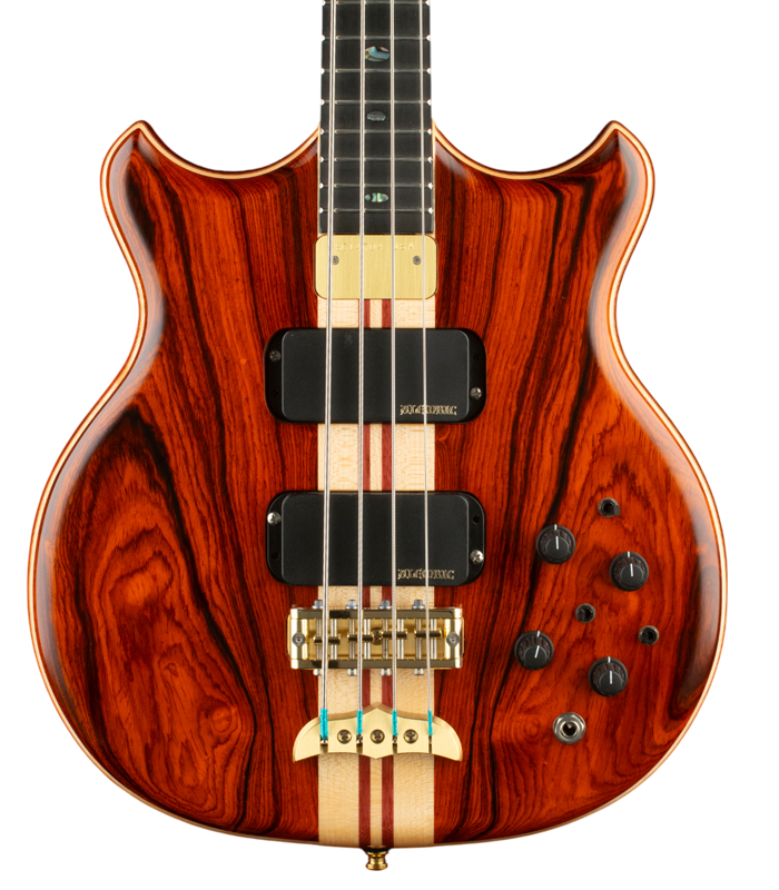 Stanley Clarke Deluxe in Flatsawn Cocobolo