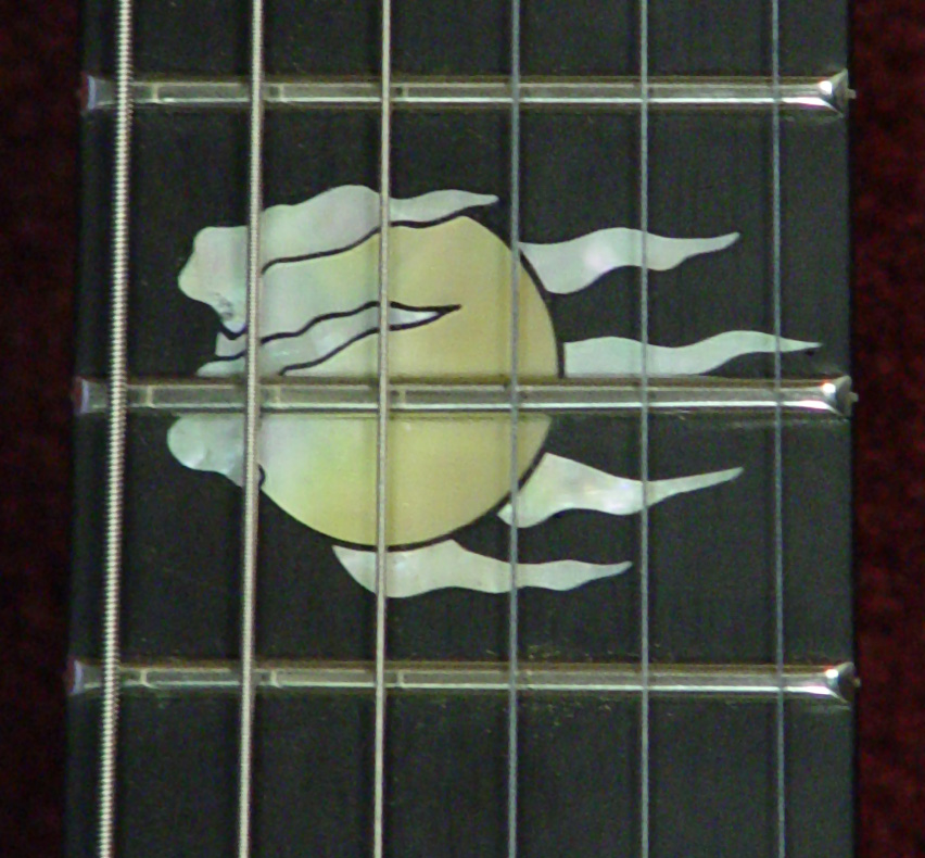 Fingerboard inlay