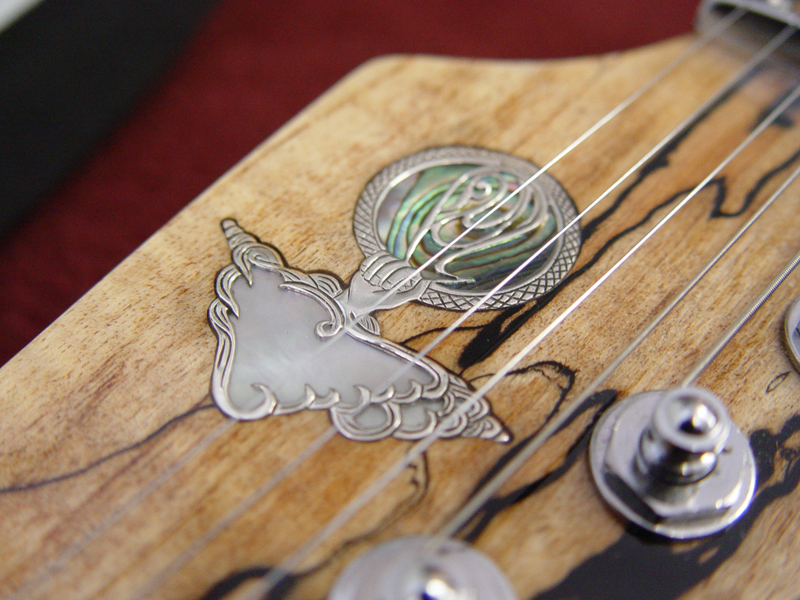 Inlaid logo