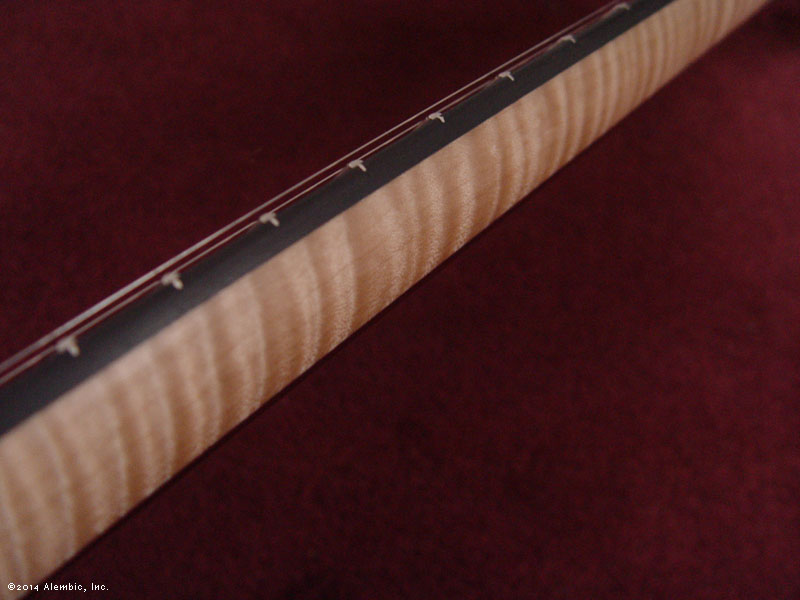 Flame Maple neck