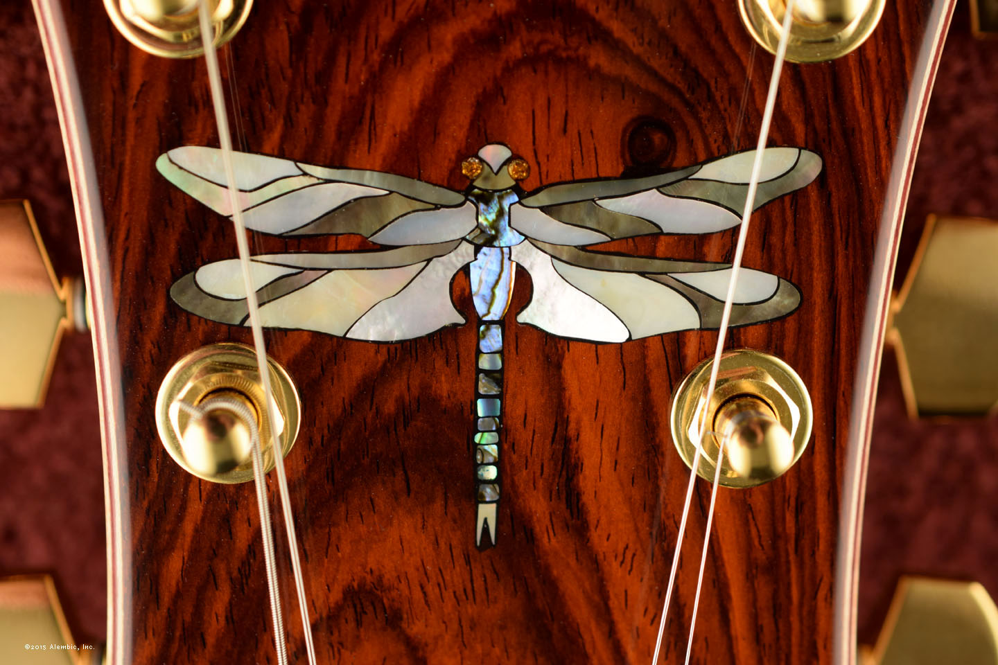 Dragonfly inlay